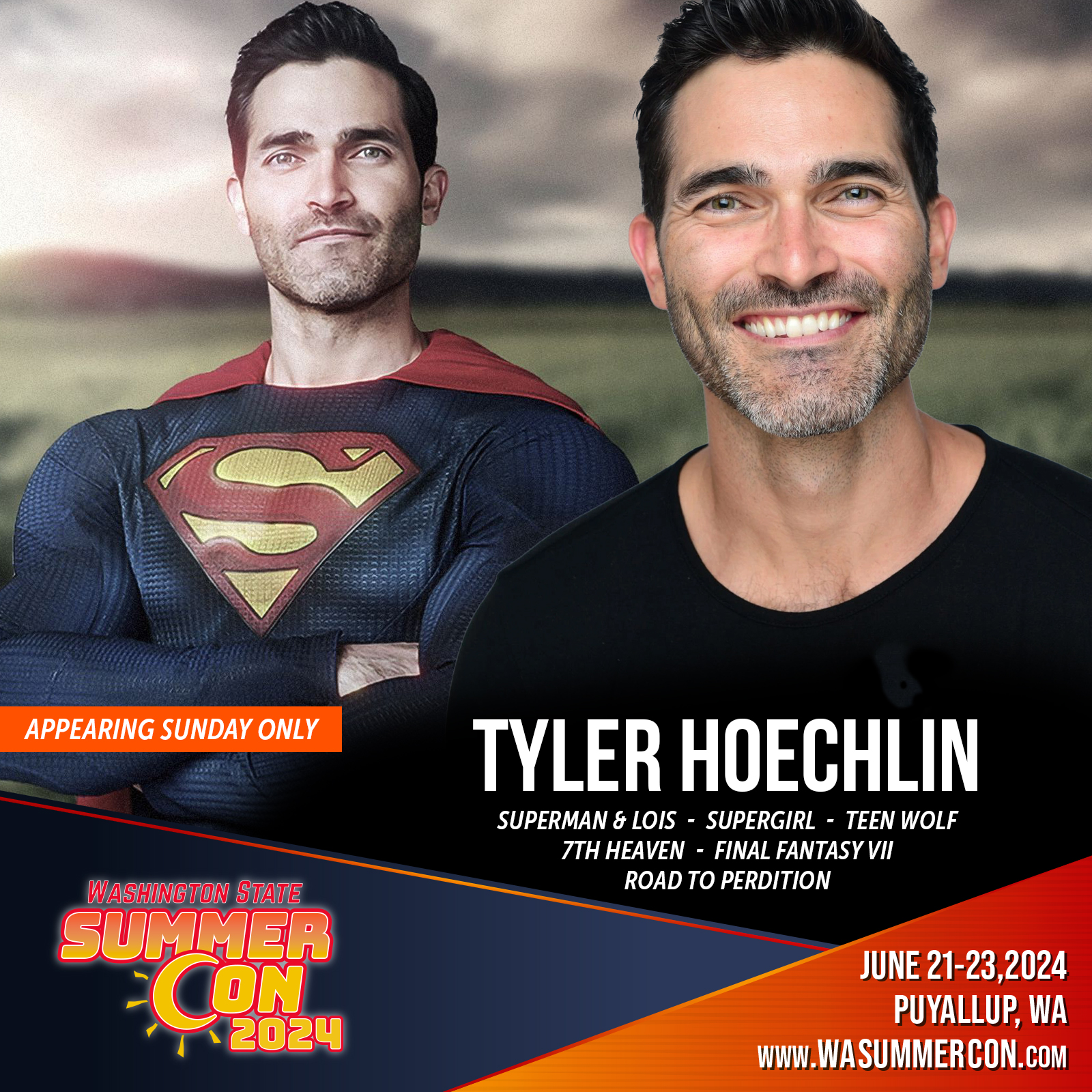 Tyler Hoechlin Washington State Summer Con